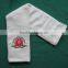 emboidery logo 100% cotton custom golf towel