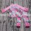 Onsale girls long sleeve clothing set wholesale cheap baby boutique outfits 2pcs raglan t-shirts icing pants clothes set online