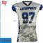Custom Dry Fit Sublimation American Football Game Jerseys Wholesale
