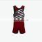 new freestyle men's sublimation wresting suit