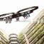 Large scale parrot 6 Axis Gyro U818A 2.4GHz 4 CH RC Quadcopter With HD Camera