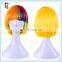 Cheap Short BOB Wholesale Synthetic Mardi Gras Colors Party Wigs HPC-0091