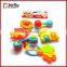 ECO material Baby rattle toy plastic ring bell