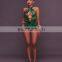 latest design plus size 3 piece set swimwear for mature women