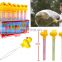 2017 wholesale toys kids outdoor toys cartoon duck bubble wand cheap china toys with whistle