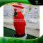 2016 New Product Best Selling Wiggly Inflatable Santa For Christmas Decorations