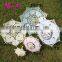 Wholesale 10cm battenburg lace parasol umbrella decoration