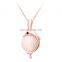 Fashionable New Cat Eye Dolphin Pendant Latest Design Simple Rose Gold Necklaces