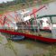 15m depth Cutter Suction River Dredger Machinery for desilting