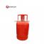 12.5KG LGP used gas cylinder for cooking