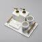 Custom Hot Sales Home Use Polyresin Bathroom Sets