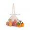 High performance customized produce reusable grocery mesh shopping bag set