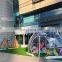 Portable Clear roof 2.6mm galvanized folding pipe luxury hotel tent for camping