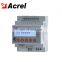 Acrel ARCM300-J4 residual current electrical fire monitoring detector 4 channel Din rail leakage current meter
