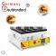 Commercial digital cake round rea bean waffle maker with CE