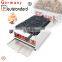 Stainless steel 6 pcs waffle maker machine commercial snack waffle machines with CE