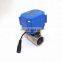 CWX-15N DC9-24V 1/4",1/2",3/4" and 1" stainless steel 304  motorized irrigation valve with timer