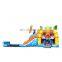 Beach Boy Themed Inflatable Water Castle Kids Jumping Castles With Water Slide And Pool