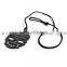 Clear-cut Outstanding Carbon Fiber Universal Skull Bracelet