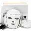 Newest 7 Color Photon Therapy Electric Heating Face Led Mask  For Wrinkle Remover And Skin Rejuvenation