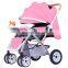 Baby stroller light weight foldable pushchair adjustable pram