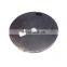 Black  color PU open timing belt with steel cord