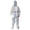 Isolation Waterproof Microporous Overall Disposable Gowns Protective Coverall With Tape