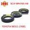 Manufacture Custom Standard Machine Rotary Shaft Lip Seal NBR FKM ACM Oil Seal China NBR FKM Silicone Rubber Double Lips+spring