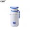 Hot selling Double wall mini insulated Milk bottle  Stainless steel  thermal mug potable tumbler Small Size with rubber ring
