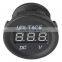 Waterproof Led Digital Display Voltmeter Voltage Meter Round Panel Car Boat Dc 12v 24v DS4010, Voltmeter Measure Voltage 5-40V