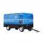 Portable Diesel Engine Liutech Portable Compressor Driller  Weter Well Drilling More Than 8000m Depth 1200cfm