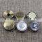 2021 Custom Made Engraving 17mm 18mm Garment Metal Alloy Jeans Button