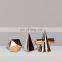 geometric ornament gold living room table modern luxury home accessories decor