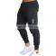 Custom logo printed men's sportswear sublimation pants sports men's tapered sports pants soft men's trousers tight waist