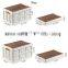 Folding Storage Boxes Outdoor Wooden Cover Collapsible Car Clothes Foldable Plastic Other Organizer Bins & Camping Storage Boxes