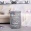 2020 new design printed cheap clothing storage bucket with lid