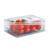 Customized Kitchen Dumpling Clear Multifunctional Food PET Refrigerator Storage Box