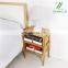 Simple Economical Bamboo Bed Side Small Storage Cabinet