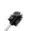 Household Eco-Friendly Square Toilet Brush and Holder Set Bathroom Silicone Toilet Brush