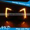 AKD Car Styling Signal Mitsubishi ASX DRL 2012-2014 New ASX Led DRL LED Daytime Running Light Good Quality LED Fog lamp