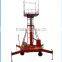 Movable Telescopic Cylinder Raising Used Lift Work Table