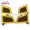 High quality Car led front  fog lamp case fog lamp cover with day time running light for Isuzu D-max 2021