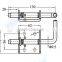 02407 Trailer Spring Latch Spring Loaded Latch Shoot Bolt