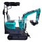 1000kgs earth-moving machinery excavator mini backhoe with price for sale