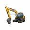 22T LOVOL 13Ton Hydraulic Wheel Excavator For Mining Machinery FR220D