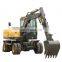 Construction machinery cheap 7.5T wheel excavator for sale