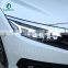 New Arrival Auto Body Parts  Headlamp Head Light Car Head Lamp LED Headlight For Honda civic 10th generation 16-20 year