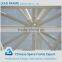 Morden large steel space frame glass roof dome