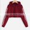American Top Quality Apparel Cropped Fleece Hoodie crop top hoodies women