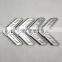 Hvac air duct corner flexible flange corner stainless steel TDC TDF ventilation flange duct corners